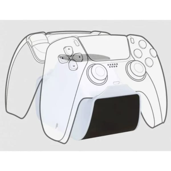 Socle De Charge Nacon Pour Manettes Officielles Ps5 Dualsense Blanc (PS5DUALCHARGER) Socle De Charge Nacon Pour Manettes Officielles Ps5 Dualsense Blanc (PS5DUALCHARGER)